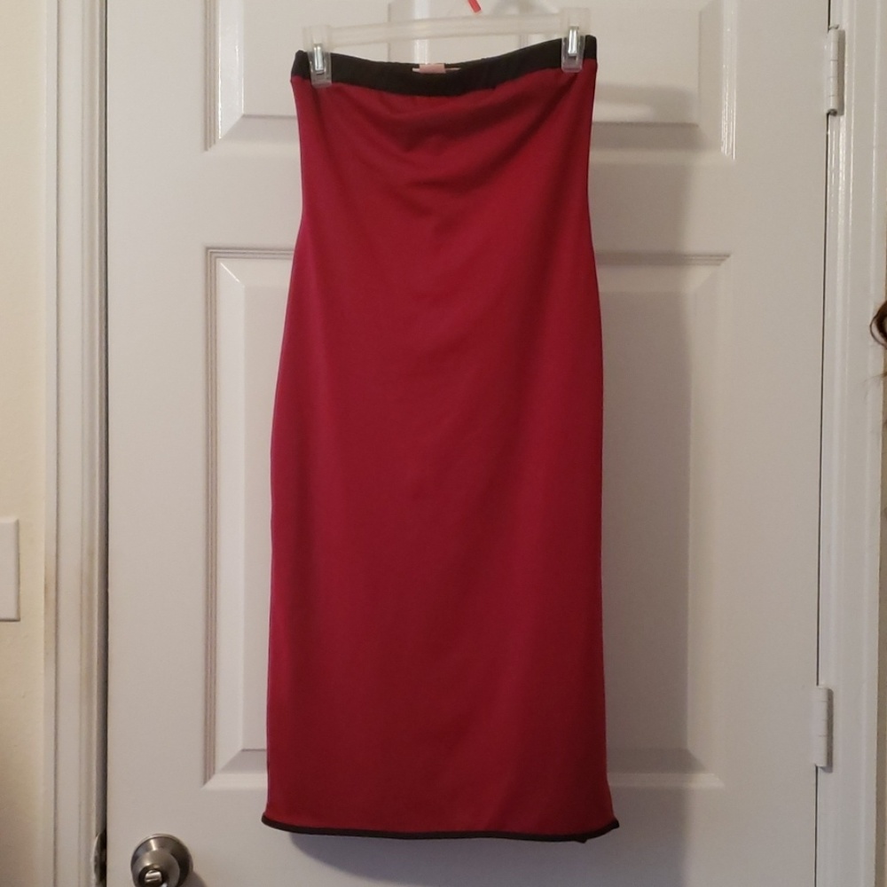 Forever 21 Sexy Red Tube Dress